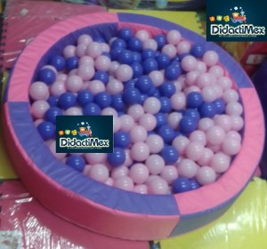 ALBERCA DE ESTIMULACION TEMPRANA COLORES PASTEL FORRO EN VINIL ALBERCA DE ESTIMULACION TEMPRANA COLORES PASTEL FORRO EN VINIL