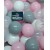 500 PELOTAS PARA ALBERCA COLORES PASTEL