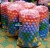 PELOTAS PARA ALBERCA RED CON 100 PELOTAS 6 COLORES