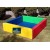 ALBERCA DE ESTIMULACION TEMPRANA CUADRADA COLORES BASICOS FORRO EN VINIL1.20 X 1.20 X 40 X 10 CM 