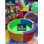 ALBERCA DE ESTIMULACION TEMPRANA JUMBO REDONDA FORRO EN VINIL