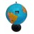 GLOBO TERRAQUEO DIDACTICO DE 22 CM DE DIAMETRO 
