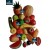 FRUTAS REALISTAS DE VINIL CHAROLA CON 12 FRUTAS