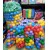 PELOTAS PARA ALBERCA RED CON 100 PELOTAS DIDACTICAS 6 COLORES
