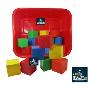 CUBOS PARA APILAR DE 5 X 5 CM 