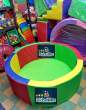 ALBERCA DE ESTIMULACION TEMPRANA JUMBO REDONDA FORRO EN VINIL