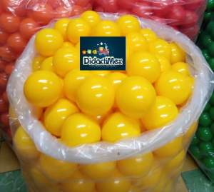 500 PELOTAS PARA ALBERCA AMARILLAS