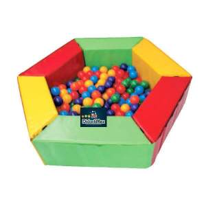 ALBERCA DE PELOTAS HEXAGONAL FORRO EN VINIL ALBERCA DE PELOTAS HEXAGONAL FORRO EN VINIL