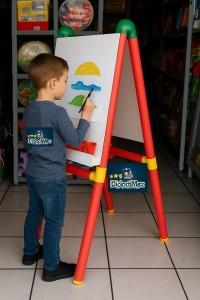 CABALLETE DOBLE CON GODETES