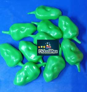 CHILES DE JUGUETE CON 10 PIEZAS 