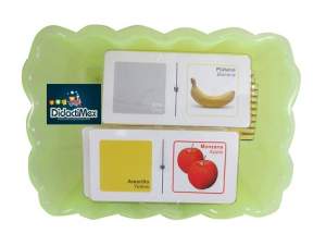 DOMINO JUMBO DE COLORES Y FRUTAS DOMINO JUMBO DE COLORES Y FRUTAS