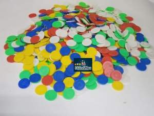 FICHAS PARA CONTAR CHICAS CON 1000 PIEZAS FICHAS PARA CONTAR CHICAS CON 1000 PIEZAS