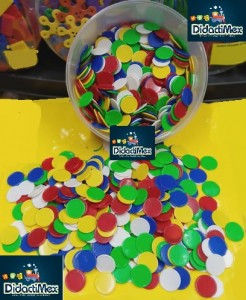 FICHAS PARA CONTAR CON 1000 PIEZAS FICHAS PARA CONTAR CON 1000 PIEZAS