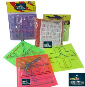 GEOPLANO DE 14 X 14 CM 