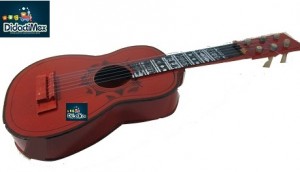 GUITARRA DE MADERA DE JUGUETE 