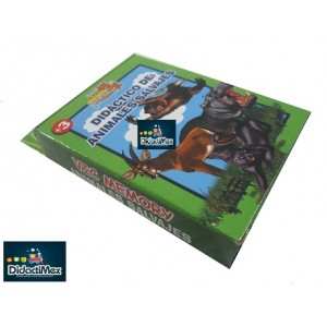 MEMORAMA DE ANIMALES SALVAJES BILINGUE DIDACTIMEX MEMORAMA DE ANIMALES SALVAJES BILINGUE DIDACTIMEX