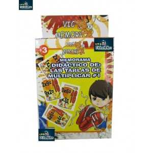 MEMORAMA DE LAS TABLAS DE MULTIPLICAR 1