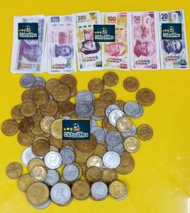 MONEDAS Y BILLETES EDUCATIVAS MONEDAS Y BILLETES EDUCATIVAS