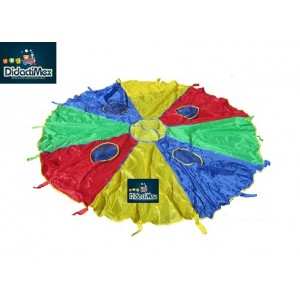 PARACAIDAS DE ESTIMULACION TEMPRANA DE 2 METROS CON HOYO PARACAIDAS DE ESTIMULACION TEMPRANA DE 2 METROS CON HOYO