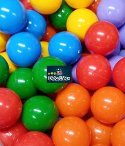 PELOTAS PARA ALBERCA RED CON 100 PELOTAS 6 COLORES