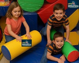 RODILLO DE ESTIMULACION TEMPRANA 20 X 60 CM FORRO EN VINIL