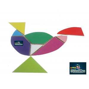 TANGRAM OVAL DE MADERA 20 X 20 CM TANGRAM OVAL DE MADERA 20 X 20 CM